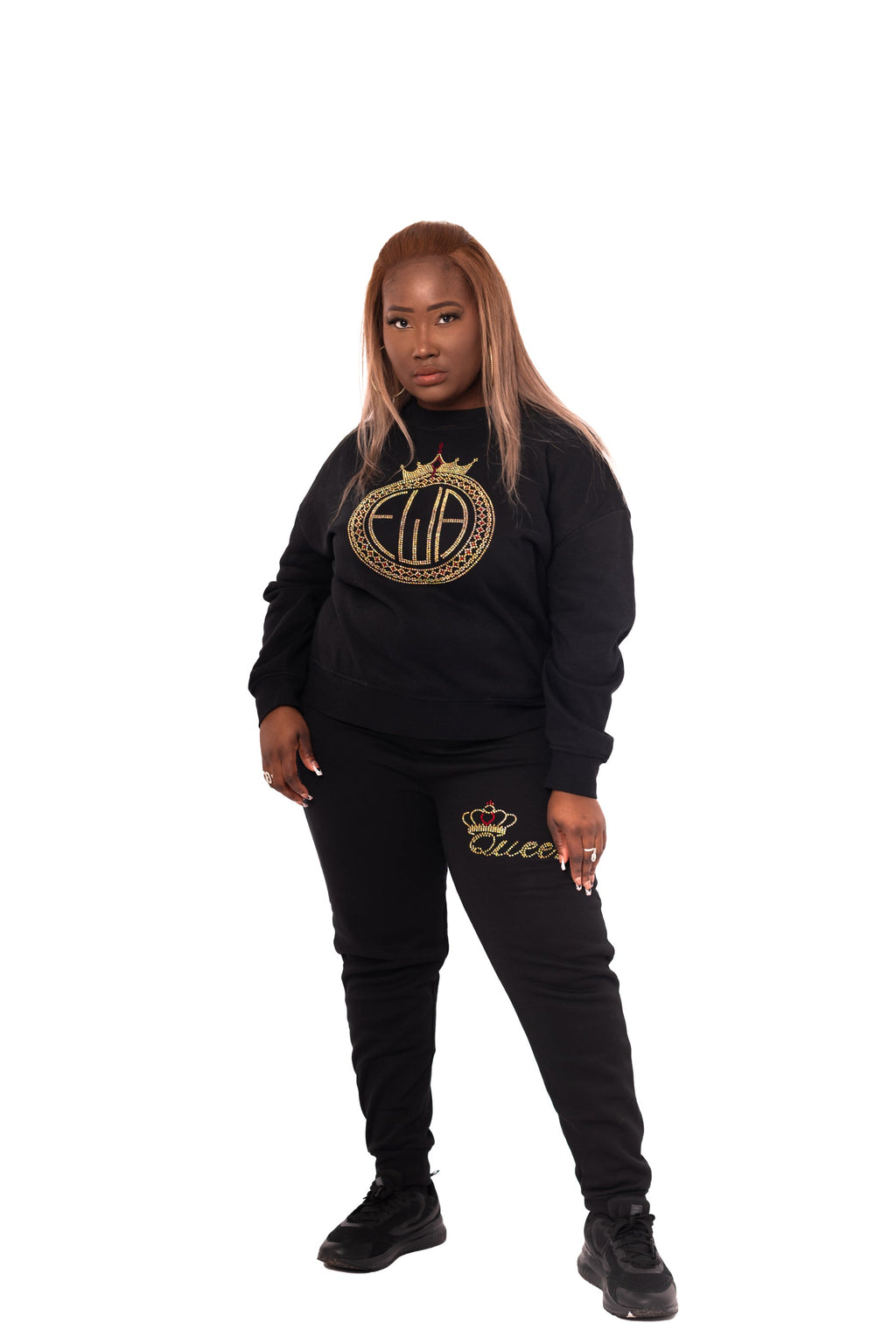 Sweatshirt & Joggers Set  | Branded Woman