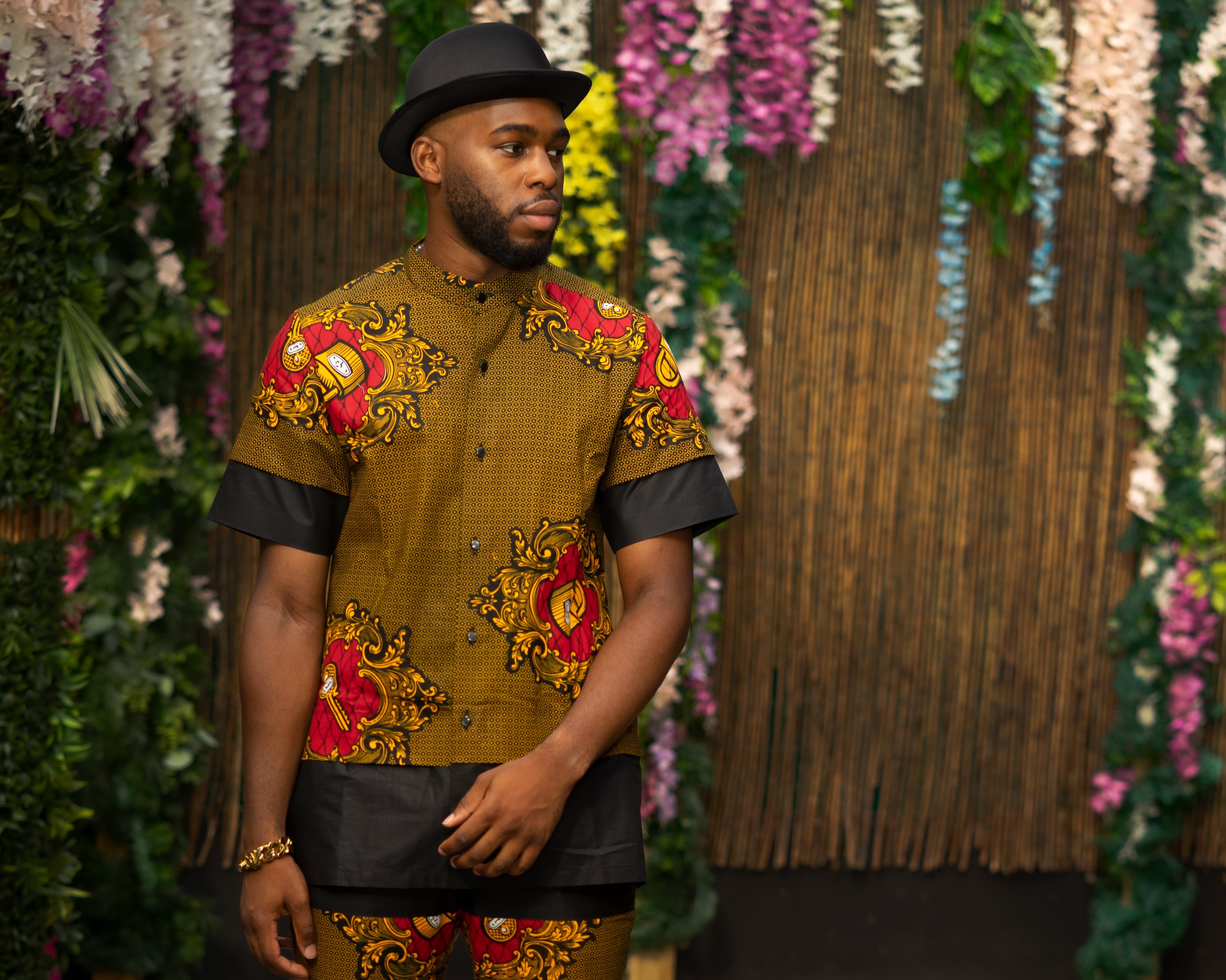 Shirt & Top African Print Royal