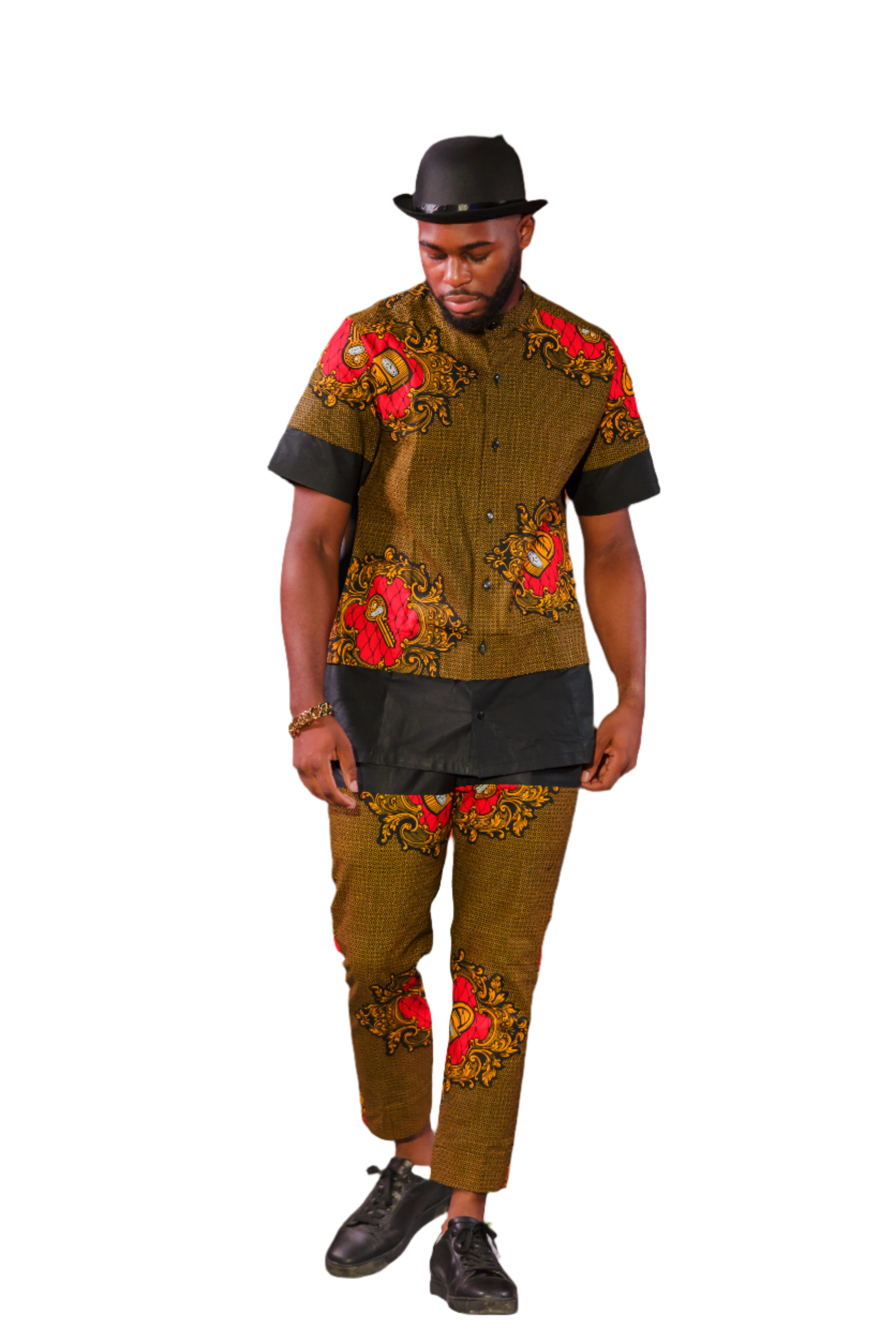 Shirt & Top African Print Royal