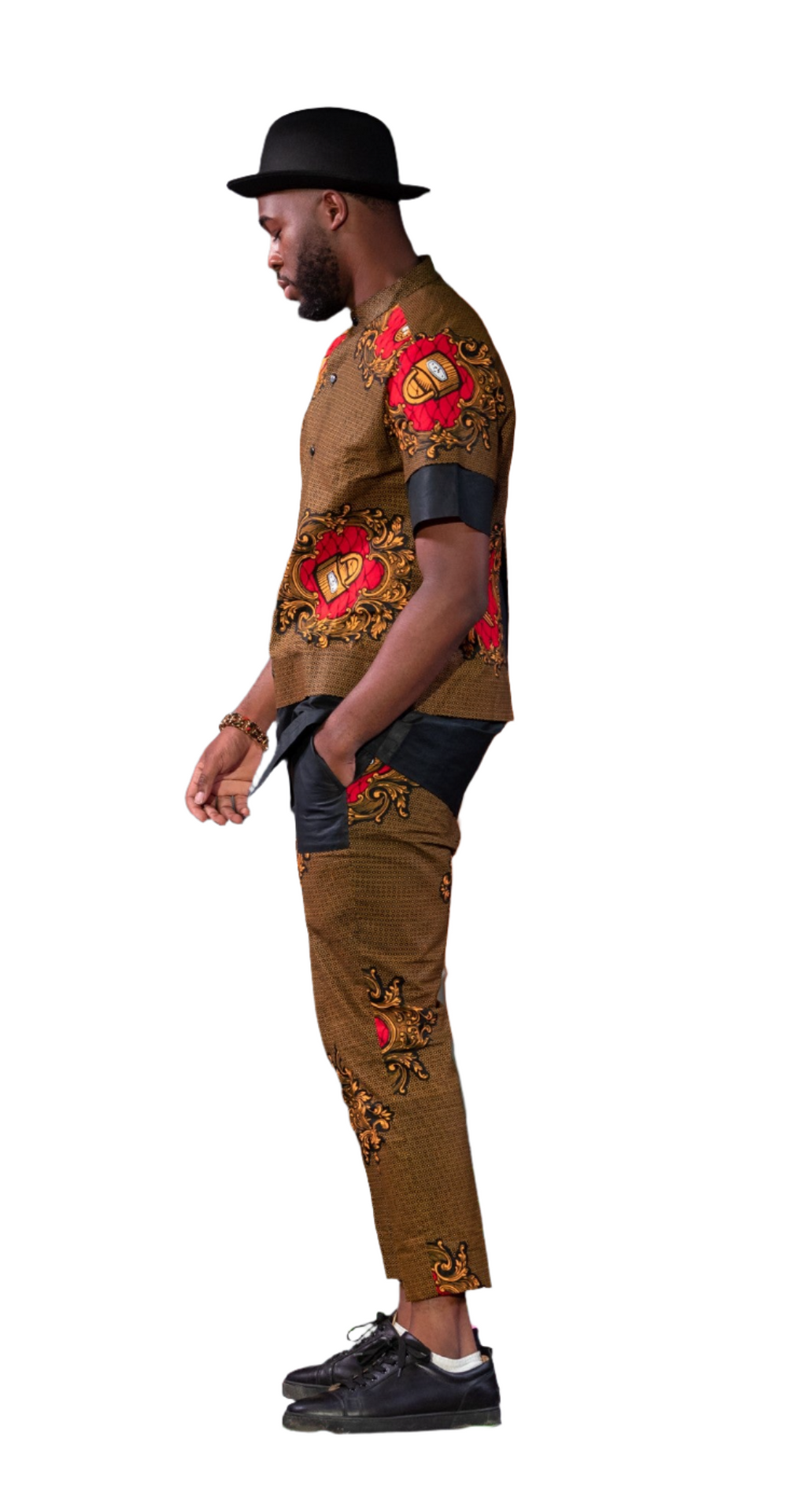 Shirt & Top African Print Royal